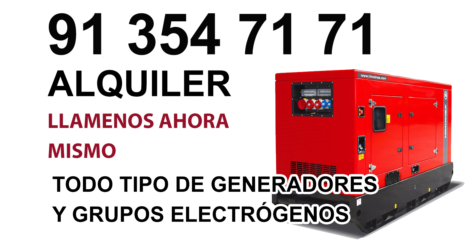 Cobeña Alquiler Generadores Inverter