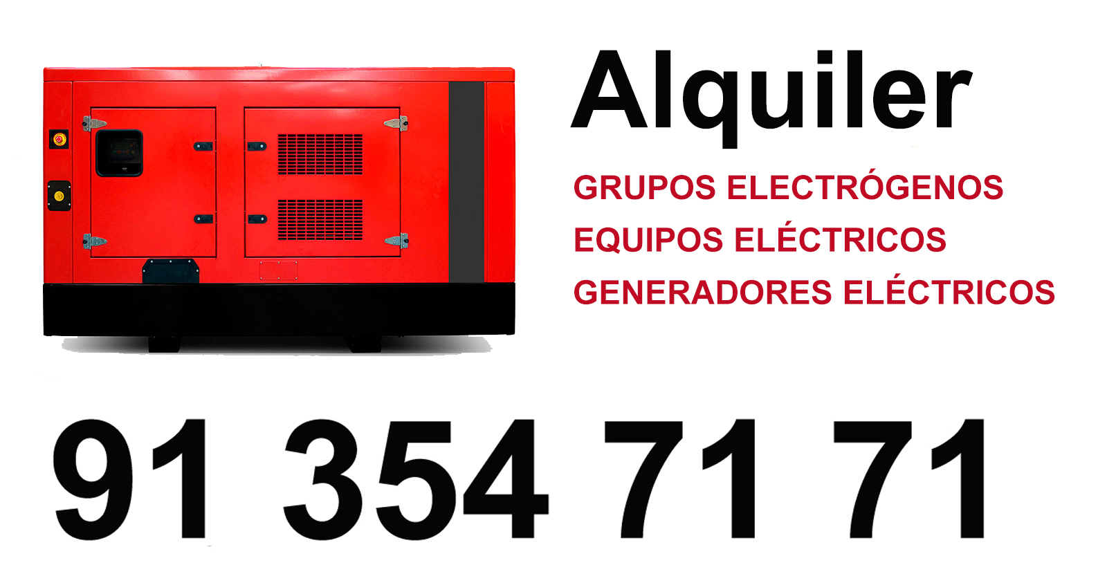 Alquiler Generadores Inverter Cobeña